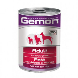 MONGE Gemon patè Adult con trippa di manzo  gr.400x24pz