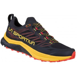 Jackal Black/Yellow Scarpe Mountain Running La Sportiva