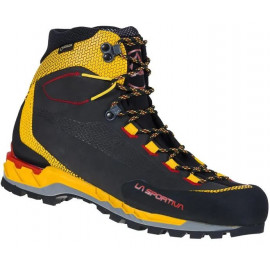 Trango Tech Leather Gtx Black/Yellow Scarponi Alpinismo La Sportiva