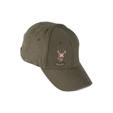 Berretto Capriolo Con Visiera in Cotone Riserva