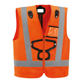Hi-Viz Vest For Newton Harnesses Arancione