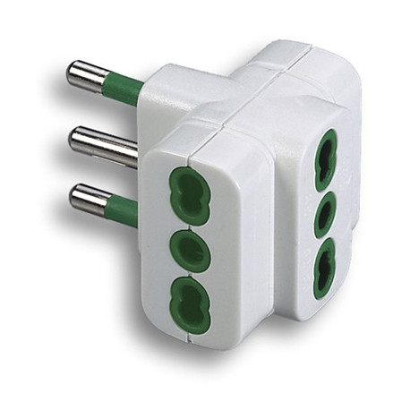 ADAPTER 3 FACH STECKER 16 A...