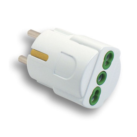 ADAPTER SCHUKO/BIPASSO...
