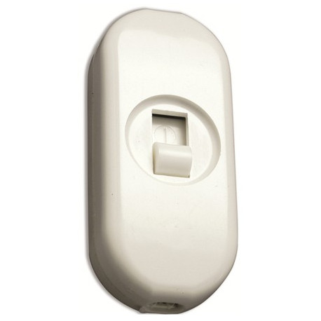 INTERRUTTORE PER CAVO BIANCO