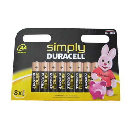 DURACELL AA  BATTERIE...