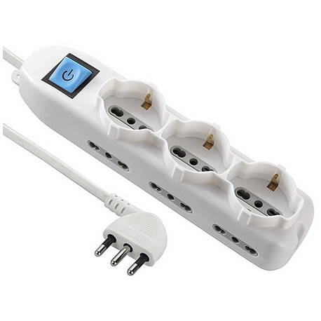 MULT.C/INTERR.3 SCHUKO+6 BIVAL