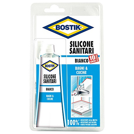 SILICONE SANITARI BIANCO  60ml
