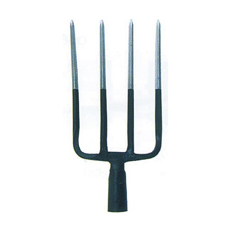 SPATENGABEL 4 ZINKEN 