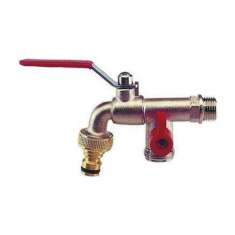 RUBINETTO GIARD.1/2x3/4   455B