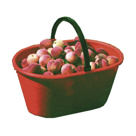 CESTA OVALE LT.20 c/MAN.PLAST.