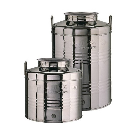 FUSTINO ACCIAIO INOX LITRI 20