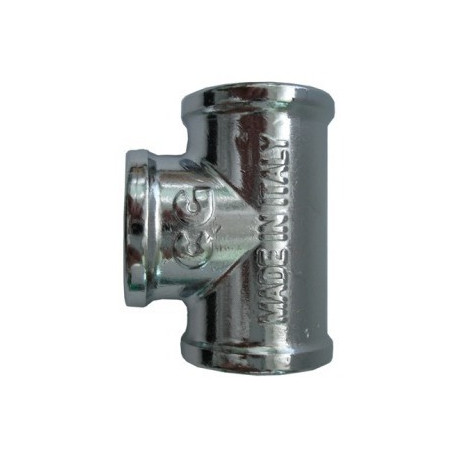 RACCORDO A T OTT.CROM. 1/2 296