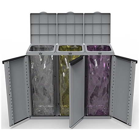 RECYCLINGSCHRANK 2/68x39x88,7