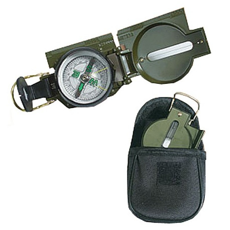 KOMPASS METALL MIT ETUI 