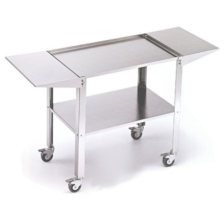 CARRELLO INOX  128x46