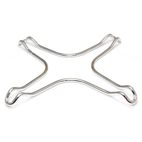 GASHERDAUFSATZ KREUZ CHROM 