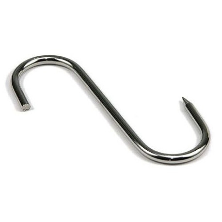 GANCI INOX "S"       MM.120x 5