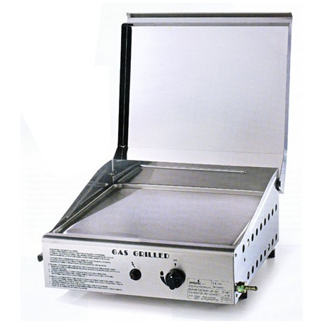 GASGRILL EDELSTAHL MIT...