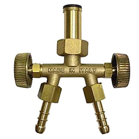 GASFLASCHENKUPPLUNG  MIT 2...