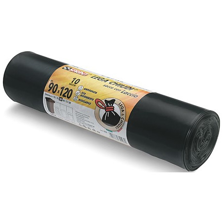 SACCO PROF.NERO 80X115 RT.10PZ