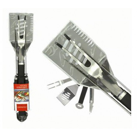 SET 3pz GRILL INOX CULINARIO