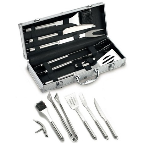 GRILLKOFFER ALUMINIUM 6 STÜCK 