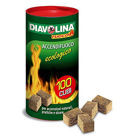 ACCENDIF.ECOL. 100pz DIAVOLINA