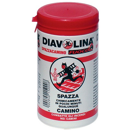 DIAVOLINA SPAZZACAMINO POLVERE