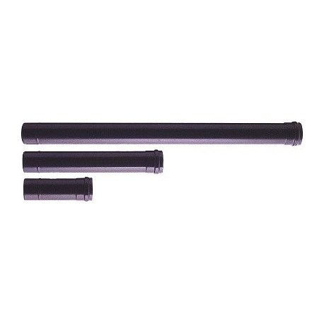 TUBO PELLET NERO cm10x 25