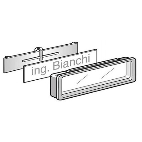 CORNICE+VETRINO NERO  90-001