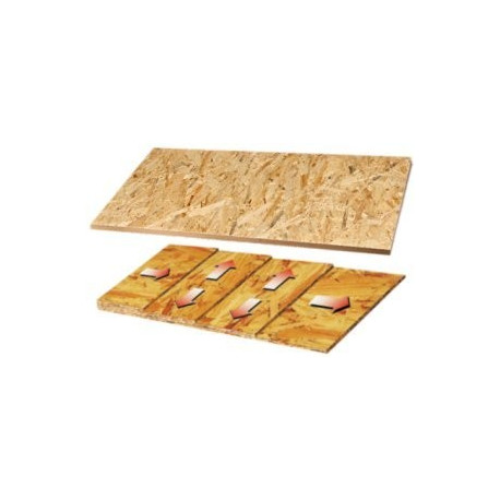 RIPIANO OSB BORD.PVC cm.30x 50