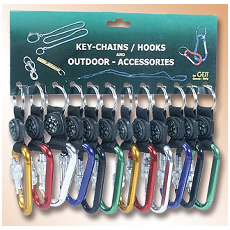 SCHLÜSSELANHÄNGER KARABINER 