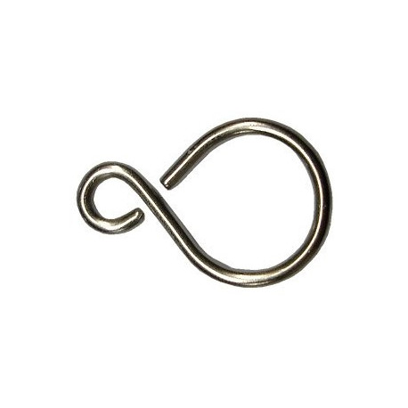 S-HAKEN vernickelter Stahl