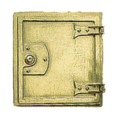 SPORTELLO OTTONE LUCIDO ALUBOX