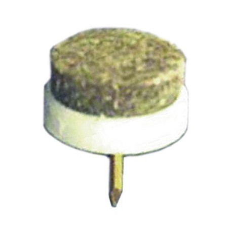 SCIVOLO PLAST+FELTR+CHIODO d24