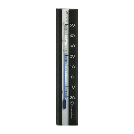 THERMOMETER HOLZ SCHWARZ...