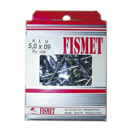 RIVETTI ALLUMIN.4.8x10 cf100pz