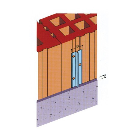 PROFIL T FÜR VERPUTZ 