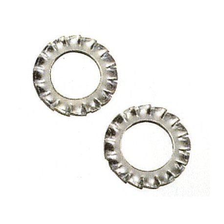RONDELLE DENTELLATE  M  6 ZINC