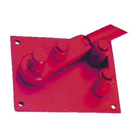 BIEGEEISEN-PLATTE MIT HEBEL 12