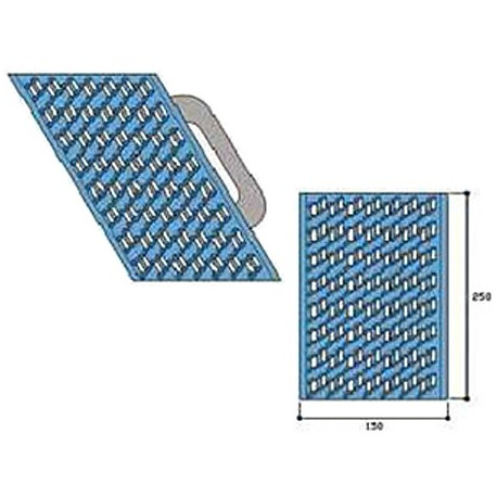 RASCHIATOREx INTONACO  cm15x25