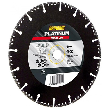 DISCO DIAM MULTI CUT  230x22.2
