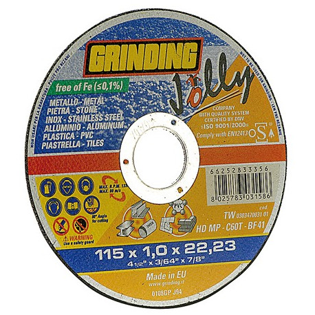 DISC.JOLLY 115x1.0x22 HDMPC60T