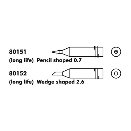 PUNTA RICAMBIO PIATTA    80152