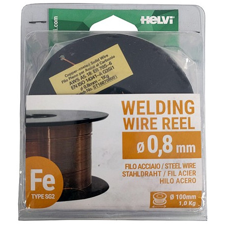 BOBINA FILO ALLUM.mm0.8 kg0.50