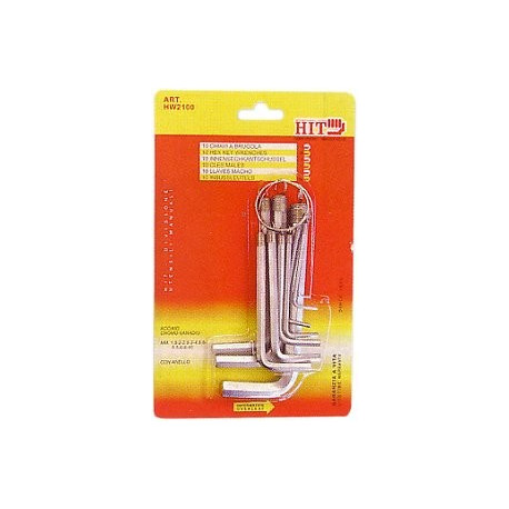 CHIAVI ESAG.10pz 1,5-10 HW2100