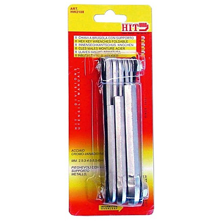 CH.ESAG.PIEG. SR.8pz mm.2.5-10