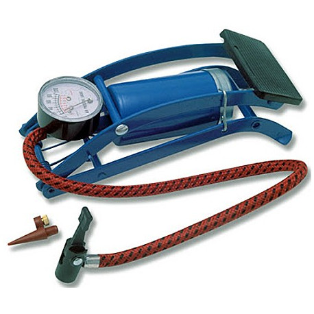 POMPA A PEDALE c/MANOMETRO