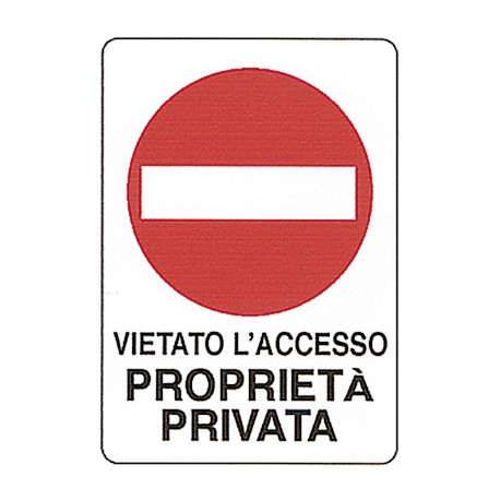 HINWEISZEICHEN "BETRETEN...