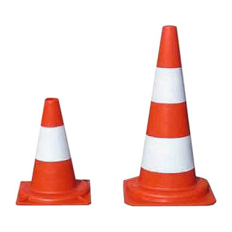 VERKEHRSKEGEL ZWEIFARBIG 33